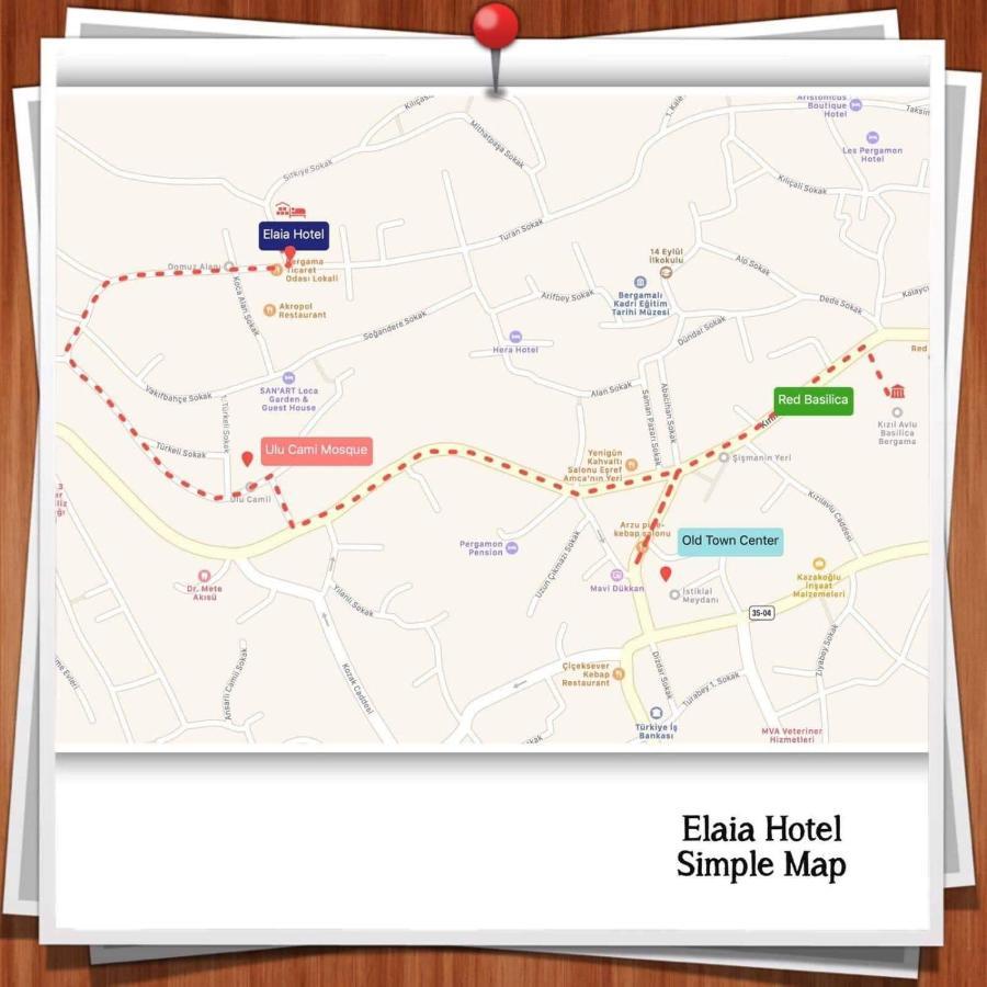 Elaia Hotel Bergama Εξωτερικό φωτογραφία